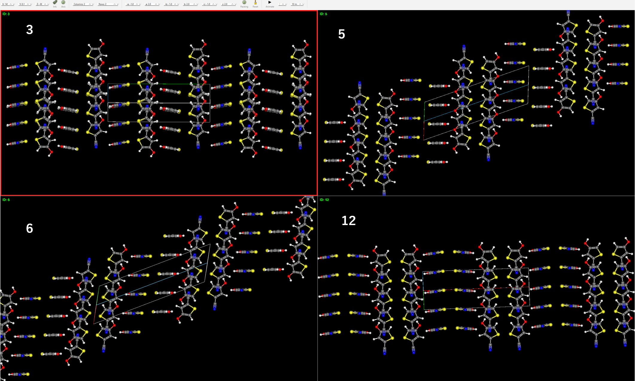 Crystal Grouping Results