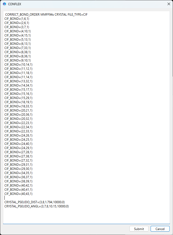 Edit Submit Modified