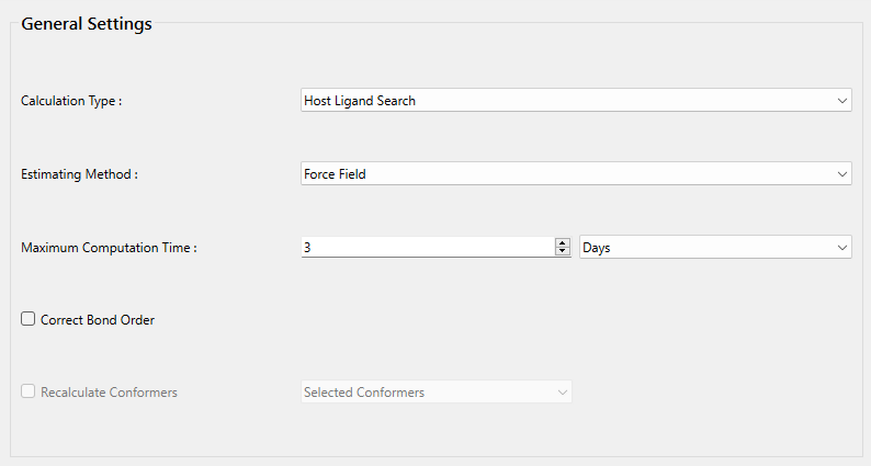 General Settings HL