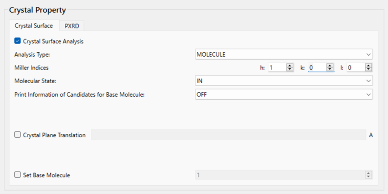 Crystal Property 100