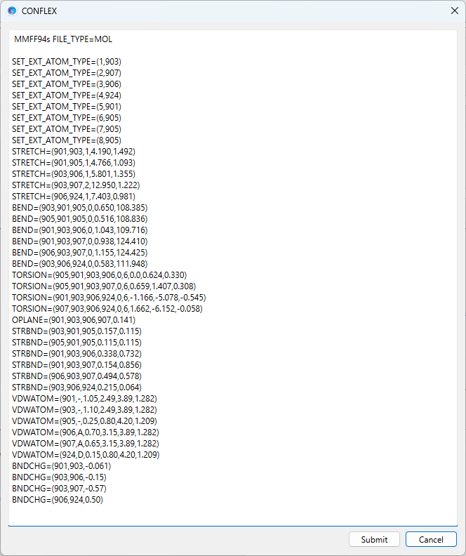 Interface Edit Submit