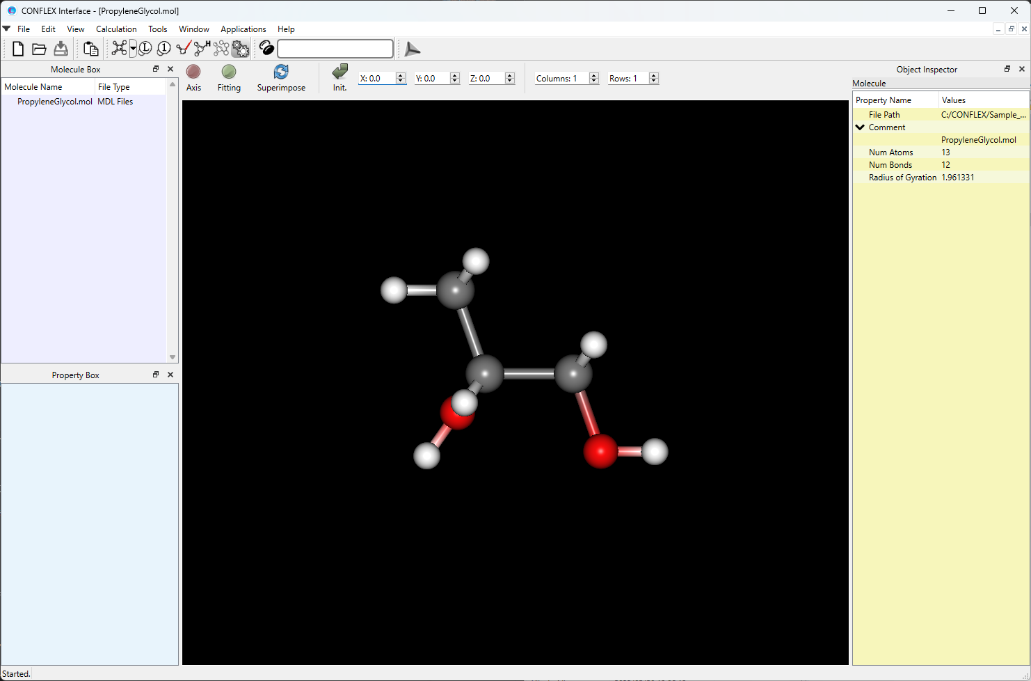 Interface Propylene Glycol